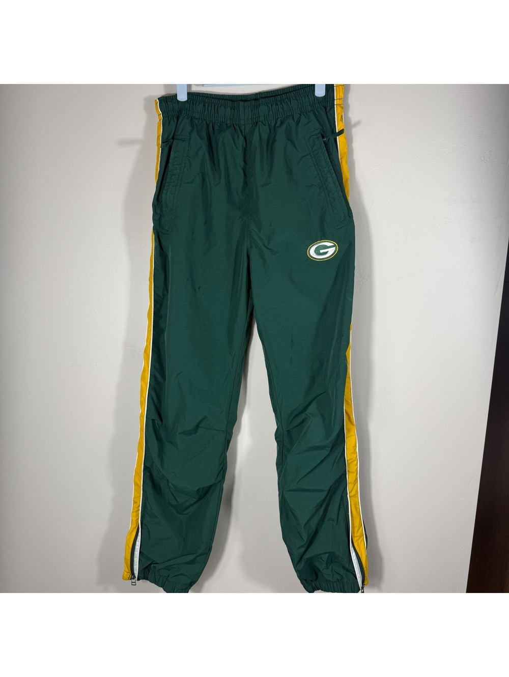 Vintage 90s Green Bay Packers NFL Track Pants | M